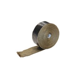 TurboWorks Exhaust heat wrap 50mm x 1mm 10m Titanium + Foil