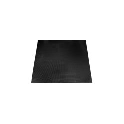   Turboworks Heat shield embossed aluminium Black 0,5mm 30 cm x 30 cm