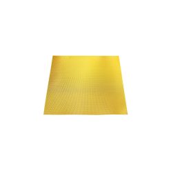   Turboworks Heat shield embossed aluminium Gold 0,5mm 30 cm x 30 cm