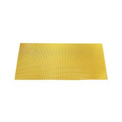   Turboworks Heat shield embossed aluminium Gold 0,5mm 30 cm x 60 cm