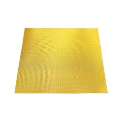   Turboworks Heat shield embossed aluminium Gold 0,5mm 60 cm x 60 cm