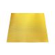 Turboworks Heat shield embossed aluminium Gold 0,5mm 60 cm x 60 cm