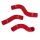 Mazda MX5 89-93 Silicone Radiator Hose Kit Red Mishimoto