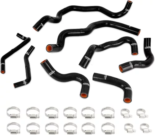 Infiniti Q50/Q60 3.0T 16+ Coolant Hose Kit Black Mishimoto