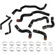 Infiniti Q50/Q60 3.0T 16+ Coolant Hose Kit Black Mishimoto