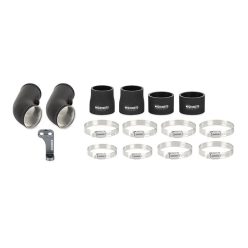 BMW F10 M5 12-16 Intercooler Pipe Kit Micro Blk Mishi