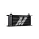 Universal 16-Row Oil Cooler Black Mishimoto