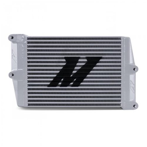 Heavy-Duty Oil Cooler 10 Opposite-Side Outlets Silver Mishi