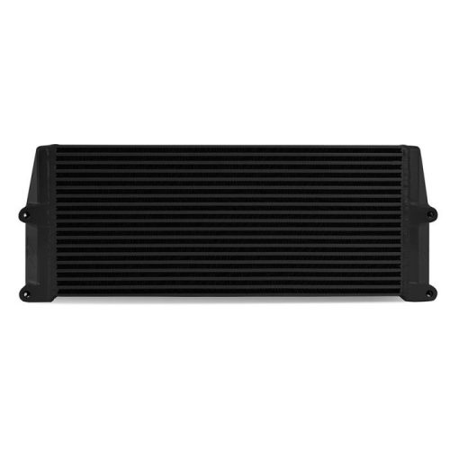 Heavy-Duty Oil Cooler 17 Same-Side Outlets Black Mishimoto