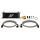 Universal Thermostatic Oil Cooler Kit 13-Row Black Mishimoto