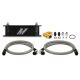 Universal Thermostatic Oil Cooler Kit 13-Row Black Mishimoto