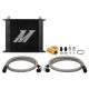 Universal Thermostatic Oil Cooler Kit 34-Row Black Mishimoto