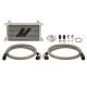Universal Oil Cooler Kit 19 Row Silver Mishimoto