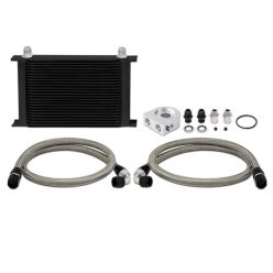 Universal Oil Cooler Kit 19 Row Black Mishimoto