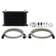 Universal Oil Cooler Kit 19 Row Black Mishimoto