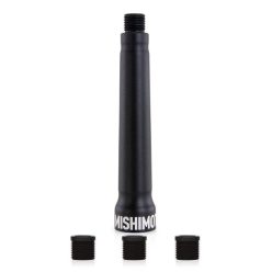 6 Inch Aluminum Shift Knob Extender Black Mishimoto