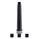 6 Inch Aluminum Shift Knob Extender Black Mishimoto