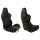 Racing seat DRAGO PVC Black