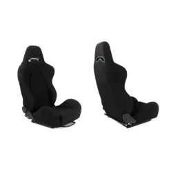 Racing seat DRAGO Velvet Black