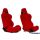 Racing seat DRAGO Velvet Red