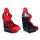 Racing seat RICO Velvet Red