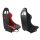 Racing seat MONZA RACE PLUS PVC Red