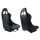 Racing seat MONZA RACE PLUS PVC Black
