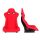 Racing seat RALLY Velvet Red
