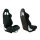 Racing seat MONZA BLAST Carbon Black
