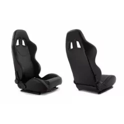 Racing seat MONZA PVC Black