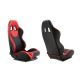 Racing seat MONZA PVC Red