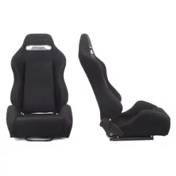 Racing seat R-LOOK Velvet Black