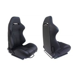 Racing seat R-LOOK II PVC Black