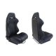 Racing seat R-LOOK II PVC Black