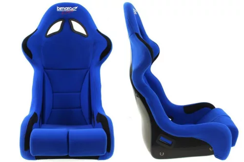 Racing Seat Bimarco Dakar Velvet Blue Black FIA