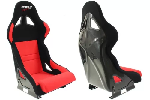 Racing Seat Bimarco Dakar Velvet Black Red FIA
