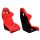 Racing Seat Bimarco Cobra PRO Welur Red FIA