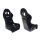 Racing seat Slide RTS FIA Suede Black