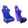 Racing seat SLIDE KS2 Premium Purple Suede Purple Glitter