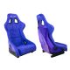 Racing seat SLIDE KS2 Premium Purple Suede Purple Glitter