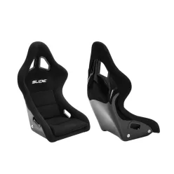Racing seat SLIDE GT Kids Suede Black