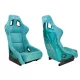 Racing seat SLIDE KS2 Premium Sea-Blue Welur & Sea-Blue Glitter