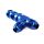 Bulkhead tee adapters AN6 Type A