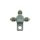 Tree Block AN3 3/8" 3 x Male with mount tab