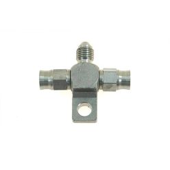 Tree Block AN3 3/8" 2 x Female 1 x Male with mount tab