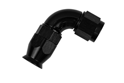 Fitting 90° AN4 PTFE Full Flow