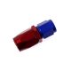 Reusable swivel hose end straight AN4