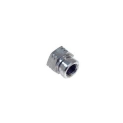 S.S HOSE END Hex 17mm,AN3 SS