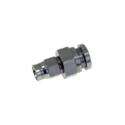 S.S HOSE END M10*1.0-3/8-32UNEF 17mm hex