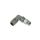 S.S HOSE END Female M10x1.25-AN3 90°